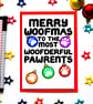 Christmas Card for Dog Parents, Mum, Dad From Furry Children, Fur Babies, Pets - Image 5