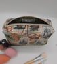 Makeup bag nautical, sailing travel theme. Sale  - Image 4
