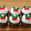 Christmas Pudding Ferrero Rocher Chocolate Covers - Set of 6
