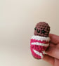 Pig in Blanket Crochet Christmas Tree Decoration