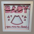 Personalised Laser Cut 3D Photo Frame