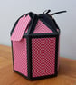 Red Dot design hexagonal gift box, handmade