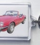 Triumph Spitfire 1500 1978 - Keyring with 50x35mm Insert - Car Enthusiast - Image 2