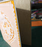 Special daffodil parchment birthday card  - Image 3