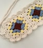 Granny Square Cotton Headband – Handmade & Joyfully Colourful - Image 9