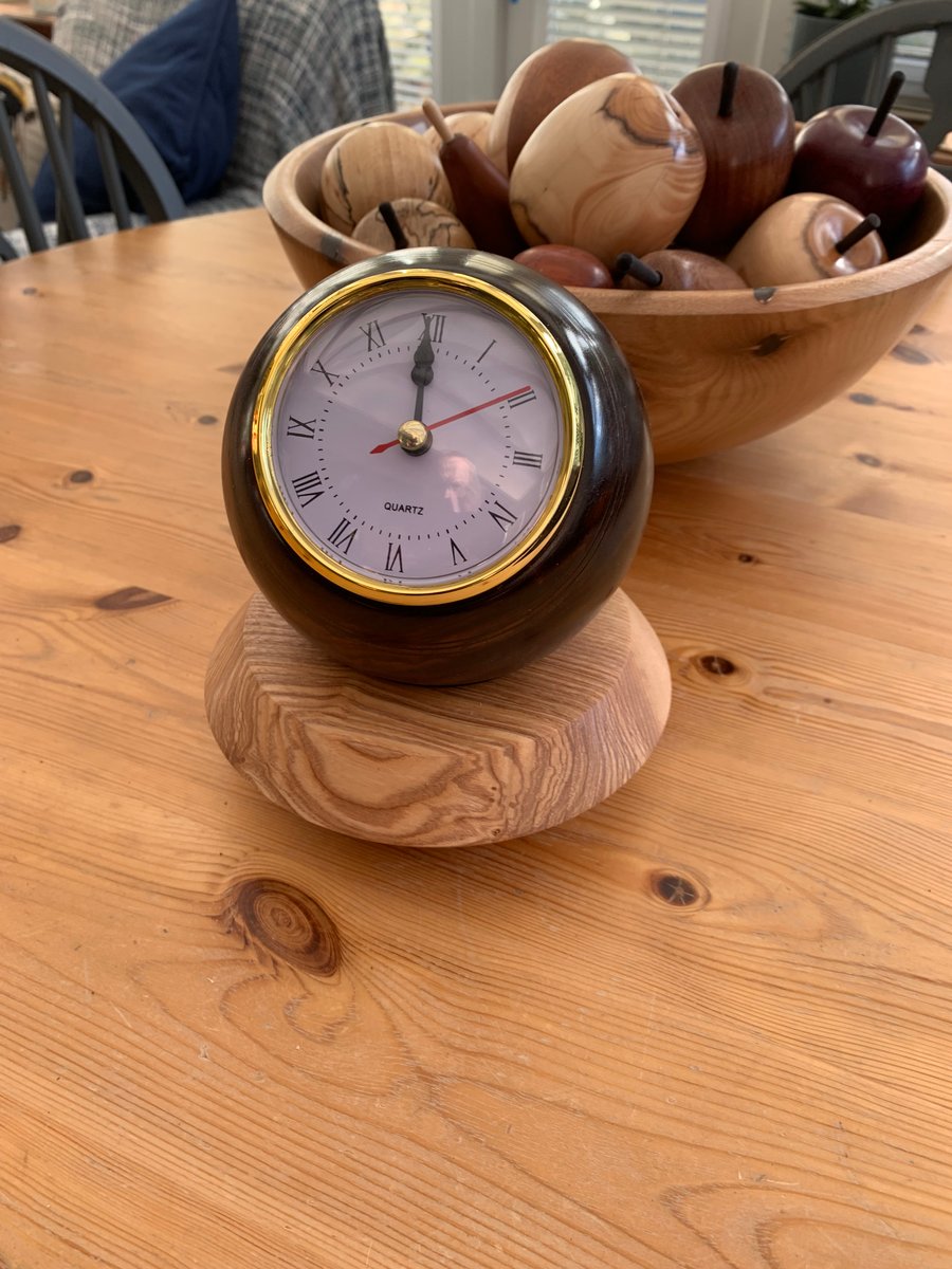 Crown Green bowl clock