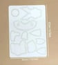 Easter Bunny Rabbit Acrylic Sewing Template - Image 2
