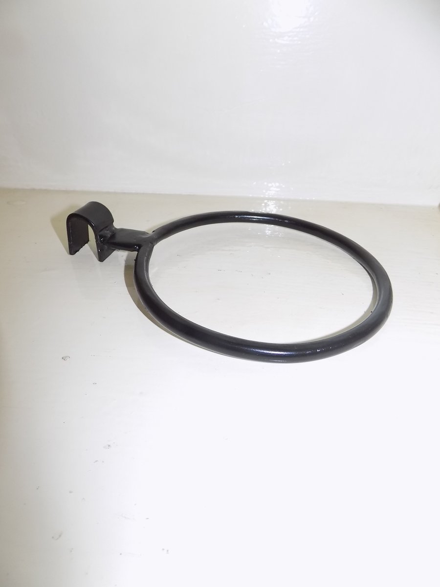 Clamp-on Plant Pot Ring.............................Wrought Iron (Forged Steel) 