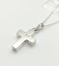 Chunky silver cross necklace sterling silver - Image 4