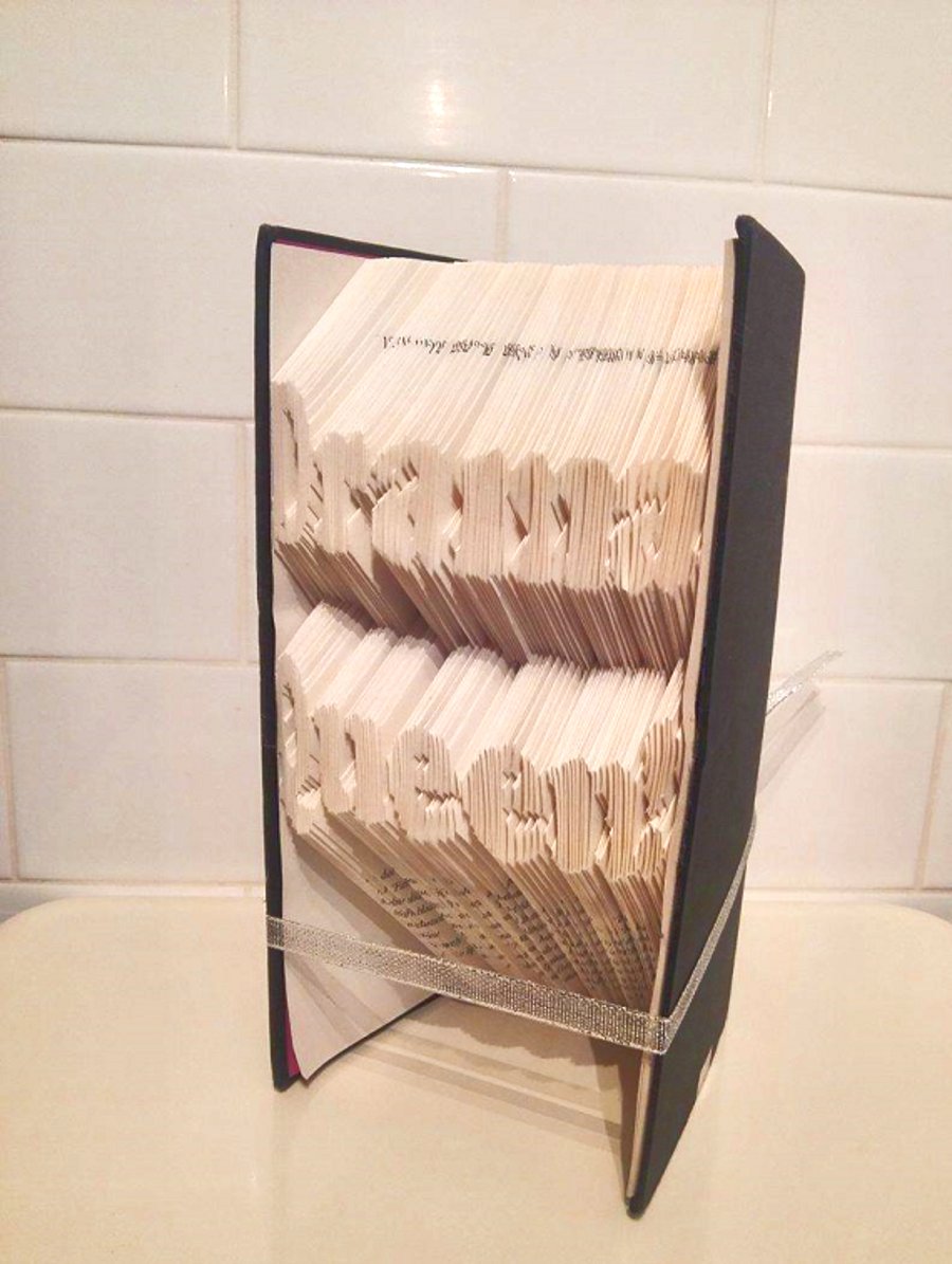 Drama Queen! MMF Book Folding Pattern - EMAILED PDF PATTERN