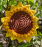 Sunflower coaster set of two, Sunflower decor, Sunflower gift, Birthday gift - Image 7