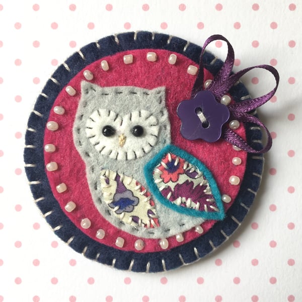 Owl Brooch