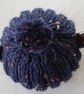 Small Tea Cosy for 2 Cup Tea Pot, Navy Tweed, Hand Knitted - Image 4