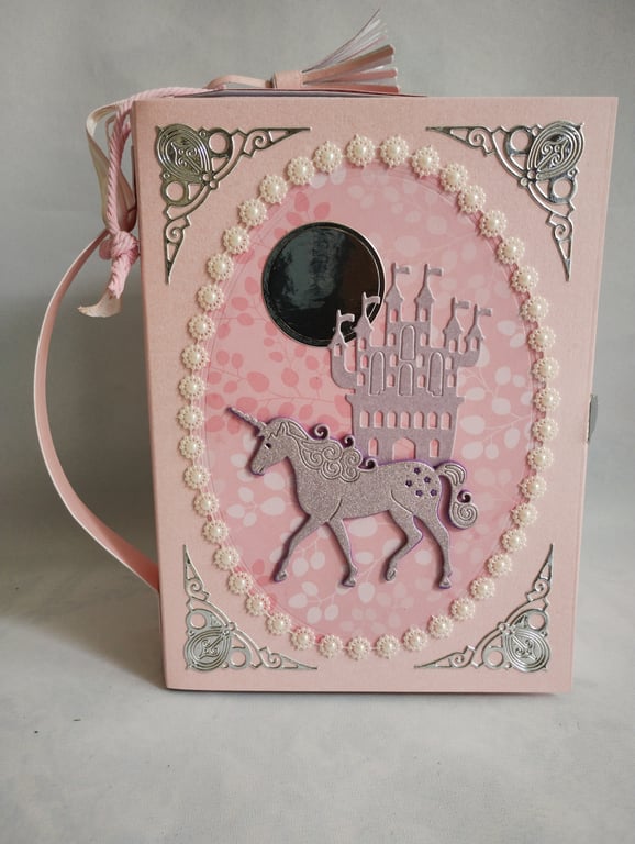 Handmade Gift Bag Box - Fairy Tale Book 