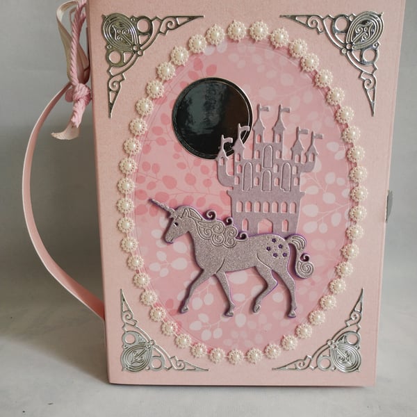 Handmade Gift Bag Box - Fairy Tale Book 