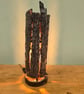 Tree-bark Bedside Table Lamp  - Image 6