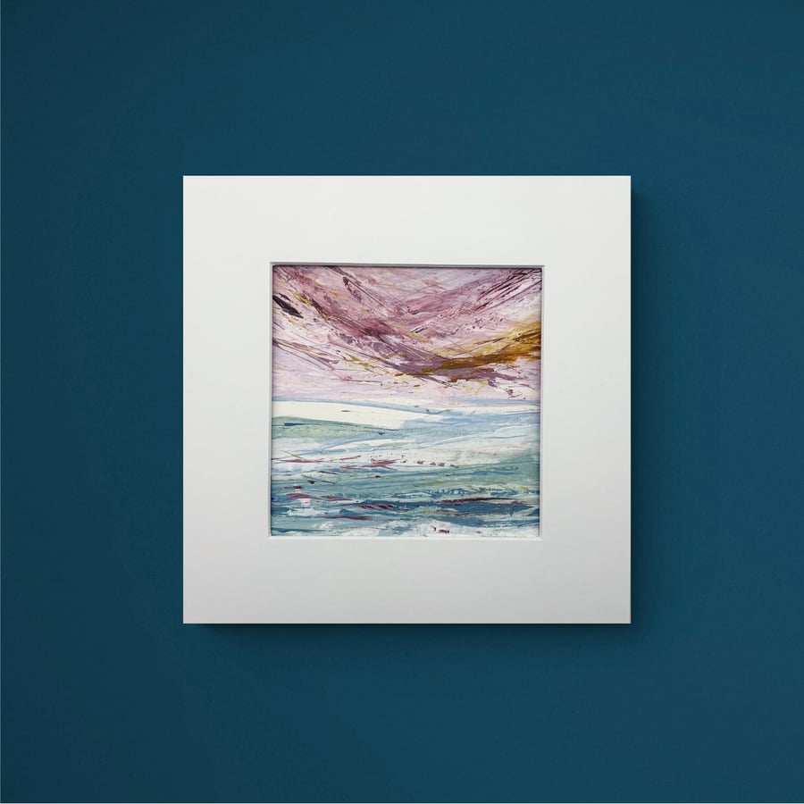 Original Seascape Painting - Choose Peace