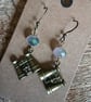 Steampunk earrings binoculars - Image 4