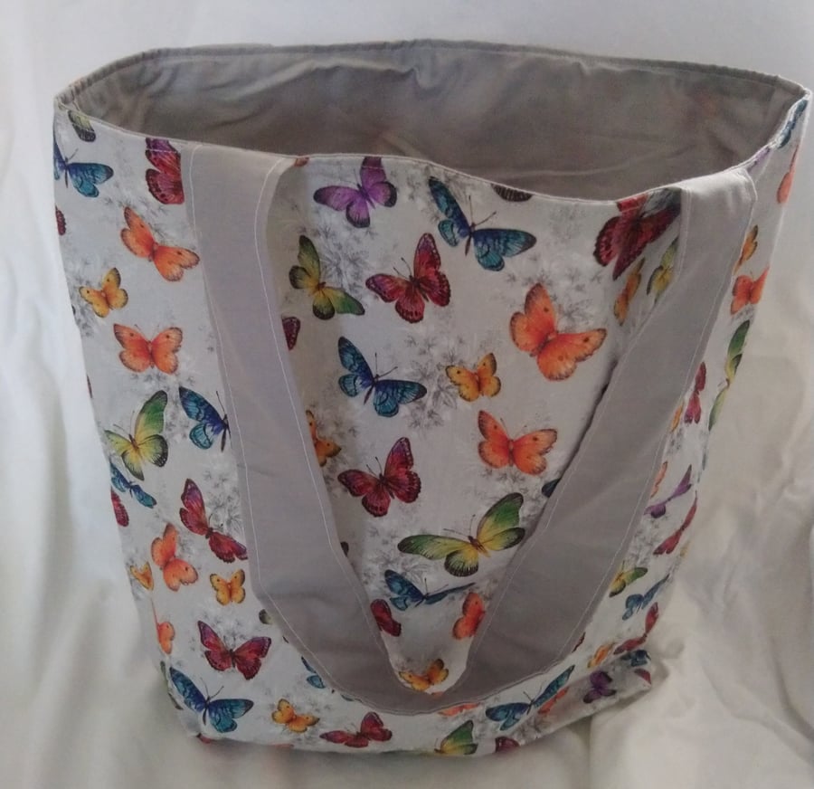 Butterfly Design Tote Bag