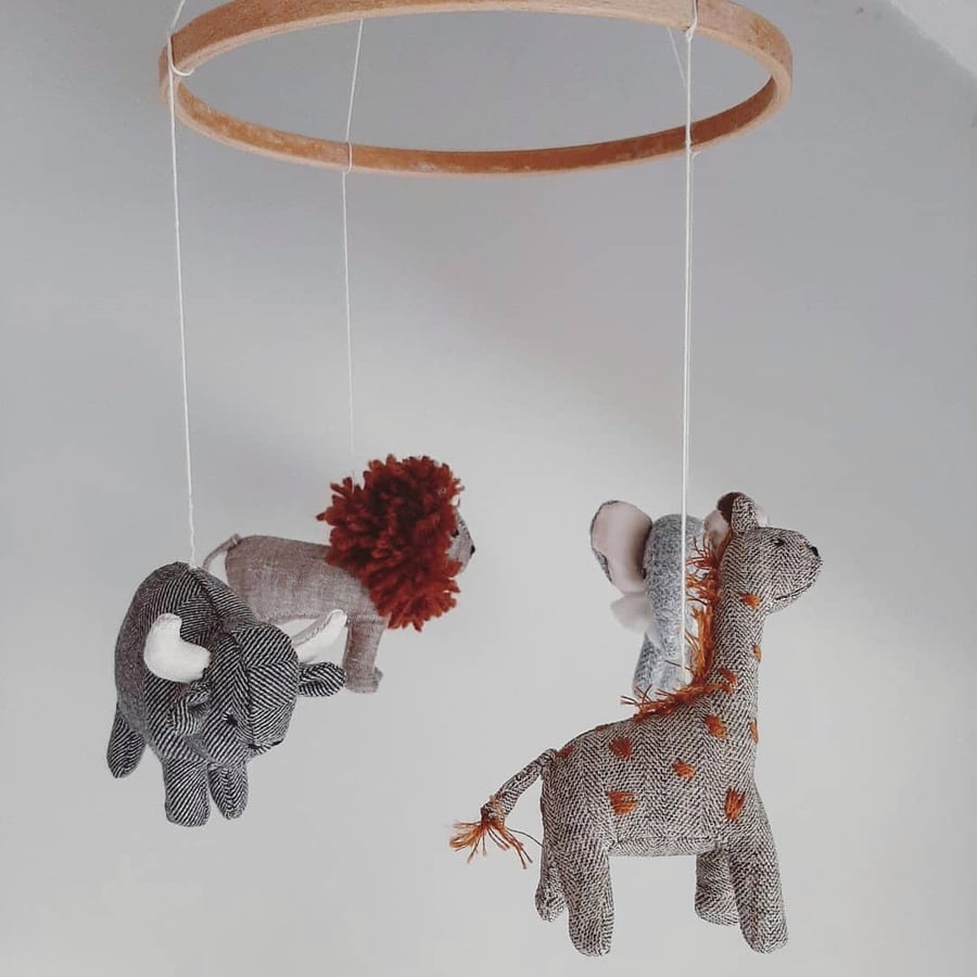 Animal Baby Mobile