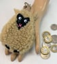 Sheep coin purse ( can be clipped onto handbag) - Image 3