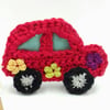 Flower Power Crochet Car 