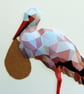 New Baby Geometric Stork Greetings Card - Image 9