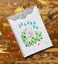 Even When It Rains - A5 wire bound notebook 