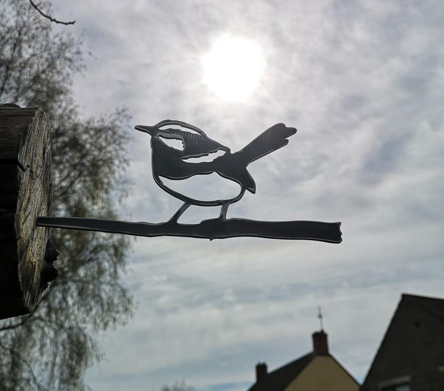 Metal Bird Silhouettes - Wren