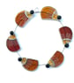 Stained Glass Hedgehog Circle Suncatcher - Handmade Hanging Decoration - Image 1