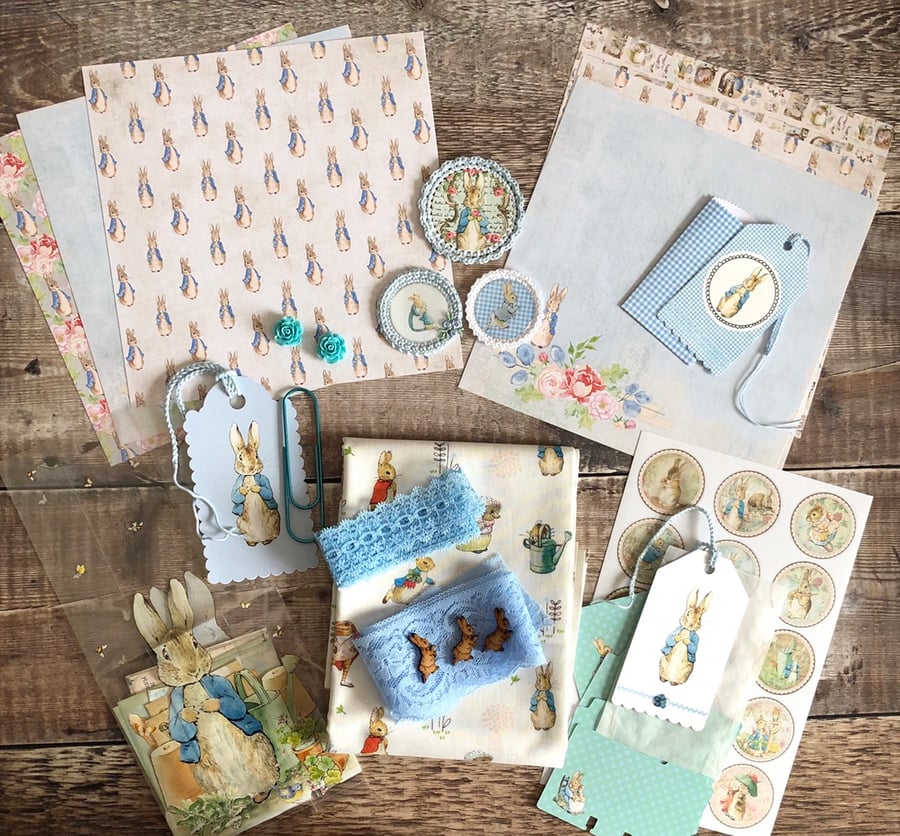 Peter rabbit and friends bumper Inspiration kit
