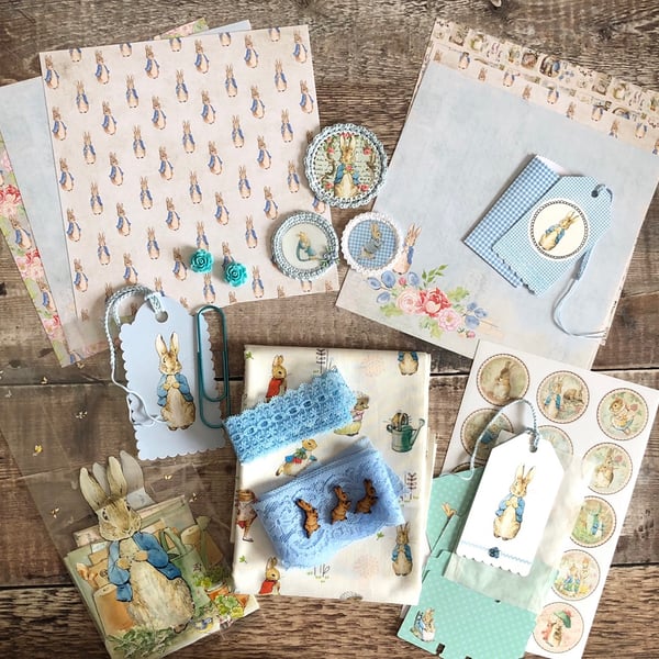 Peter rabbit and friends bumper Inspiration kit