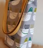 Scandi style tote bag with long handles: Scandi birds - Image 2