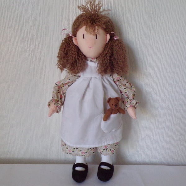 Rag Doll, Traditional Rag Doll, Rag Doll Maeve - Folksy