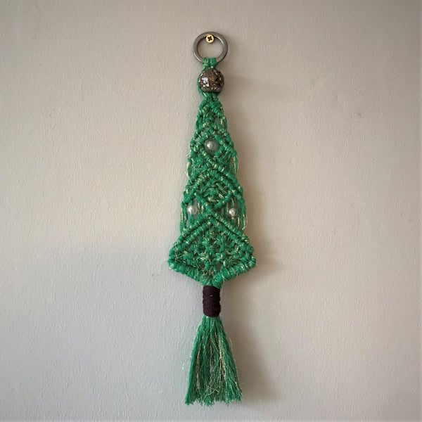 Macrame christmas tree