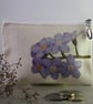 Coin purse - small zipped pouch - forget me not print - Image 2