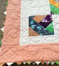 Hearts And Flower hand quilted and appliquéd  - Image 4