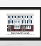 PRINCES HEAD AKA 'CROWN & ANCHOR' PUB, Ted Lasso Series,Richmond Green, A4 Print - Image 3