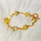 Yellow Opal Bracelet
