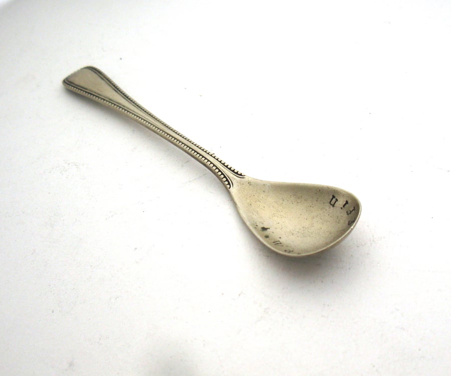 Little Sweary Spoon, W(i)nkpuffin, Rude Handstamped Condiment Scoop