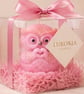 Pink Owl Candle Handmade Owl Candle Cute Animal Candle Baby Shower Gift Nursery  - Image 4