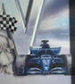 Handmade Racing Car Winner Shadow Box - Image 3