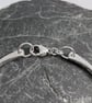 Sterling silver forged link bracelet - Image 7