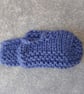 KNITTING PATTERN PDF Denim Slippers  - Image 2