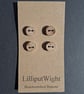 Set of Four Beachcombed Buttons - Image 4