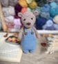 Digital PDF pattern Cottage Style Bear Amigurumi Crochet Pattern, Woodland Toy