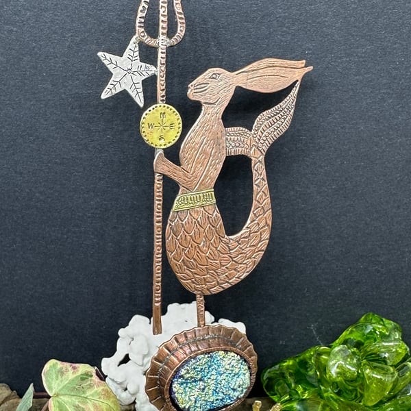 Merhare Mixed Metal Decorative Piece