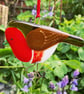 Fused Glass Robin - Image 1