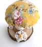 Floral Mushroom Pin Cushion with Pastel Flowers - Image 6