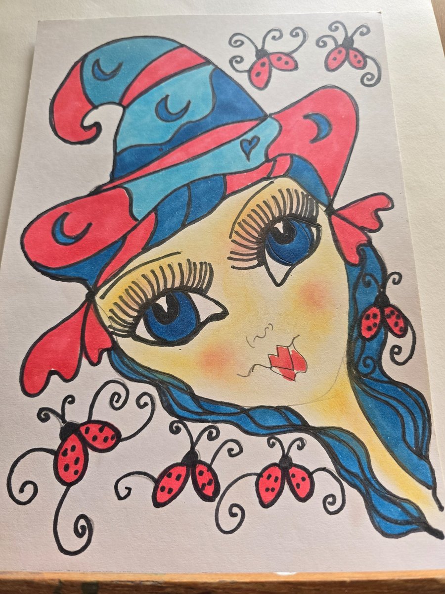 Fairy Witch Drawing 